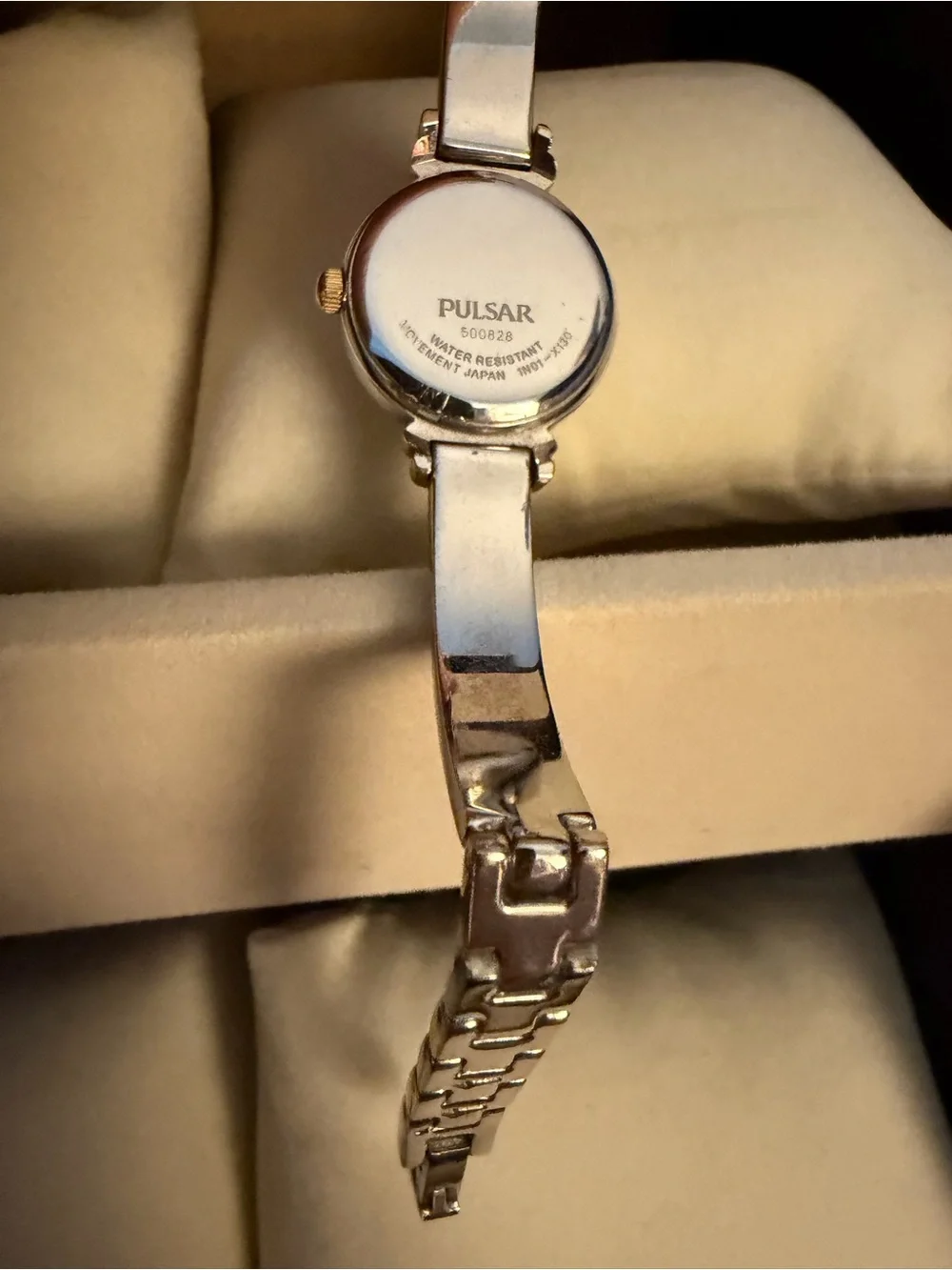 Pulsar Two-Tone Silver and Gold Women’s Bracelet Watch